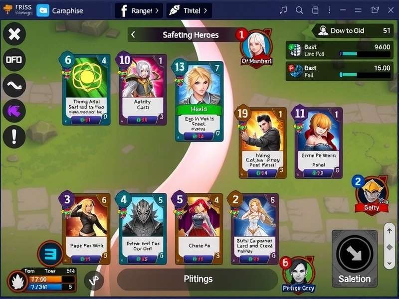 Cardamom Vanguard Heroes strategy guide showing team composition