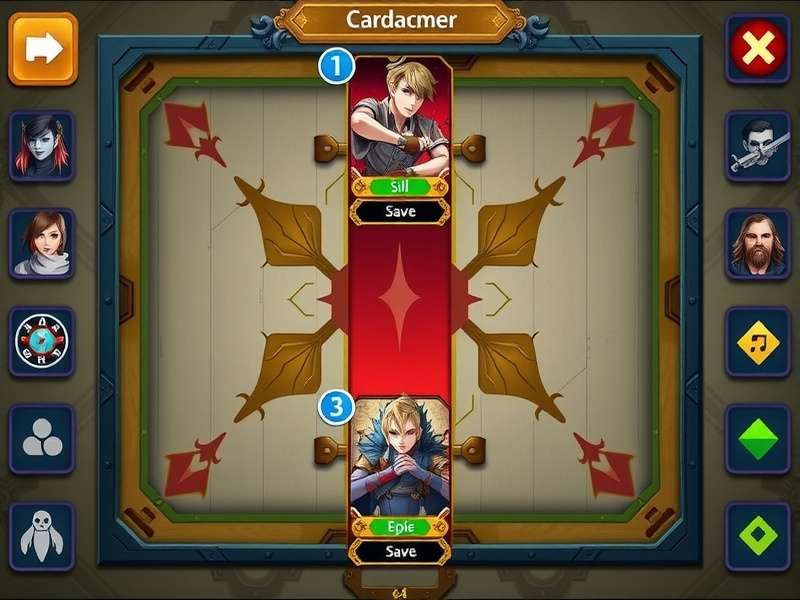 Cardamom Vanguard Heroes gameplay screenshot showing character selection