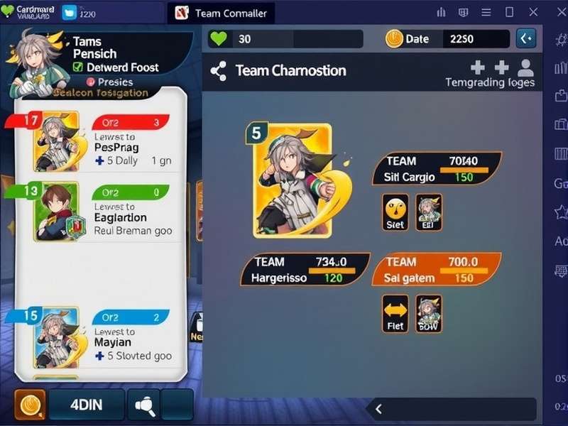 Cardamom Vanguard Heroes battle interface showing card mechanics